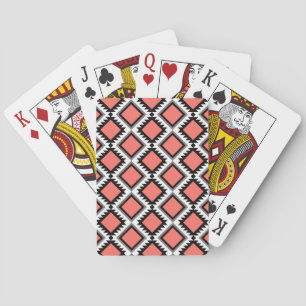 Aztec-Muster Spielkarten