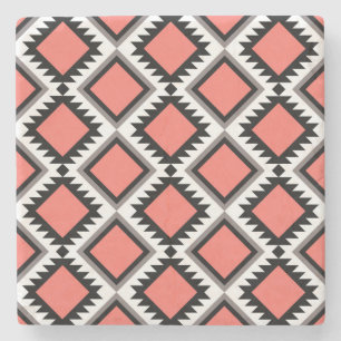 Aztec-Muster Steinuntersetzer
