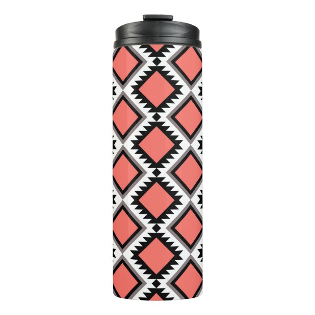 Aztec-Muster Thermosbecher (Vorderseite)