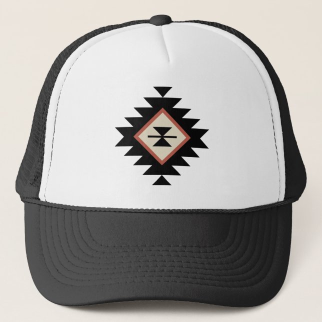 Aztec-Muster Truckerkappe (Vorderseite)