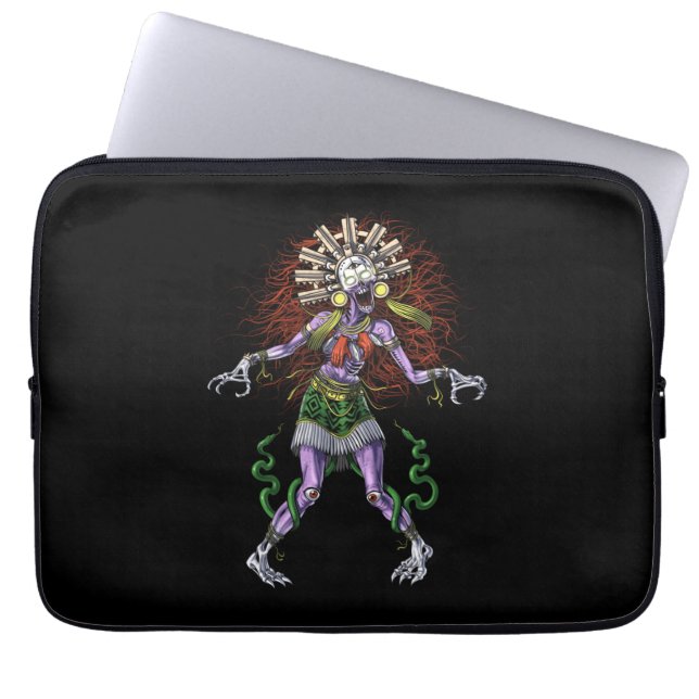 Aztec Mythology Deity Tzitzimitl Laptopschutzhülle (Vorderseite)