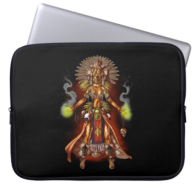 Aztec Mythology God Managua Laptopschutzhülle (Vorderseite)