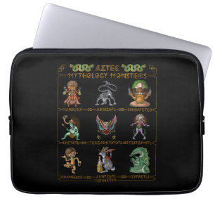 Aztec Mythology Monsters Laptopschutzhülle