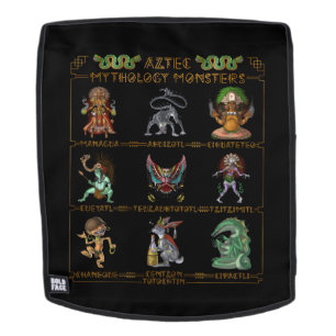 Aztec Mythology Monsters Rucksack