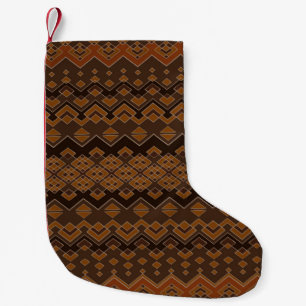 Aztec nahtloses Muster. Tribal aztec Print. Abstra Kleiner Weihnachtsstrumpf