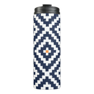 Aztec-Navajo-ethnische-nahtlose-Muster Thermosbecher