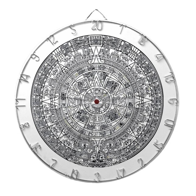 AZTEC ODER MEXIKA mexican Dartscheibe (vorne)