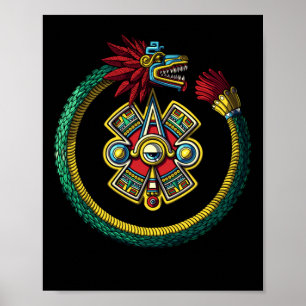 Aztec Ouroboros Poster