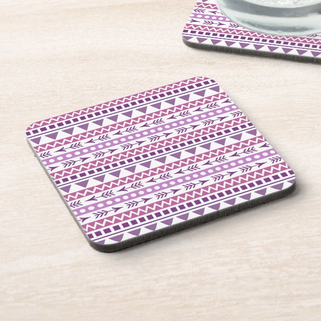 Aztec Pattern Untersetzer Set (Linke Seite)