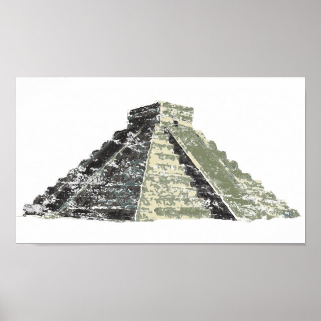 Aztec Pyramid Poster (Vorne)