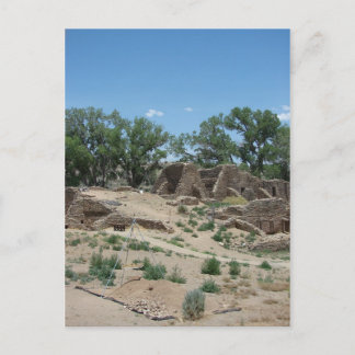 Aztec Ruins III Postkarte