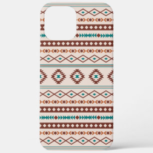 Aztec Rusts Aquamarines Cream Mixed Motifs-Muster Case-Mate iPhone Hülle