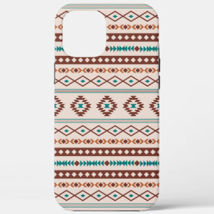 Aztec Rusts Aquamarines Cream Mixed Motifs-Muster Case-Mate iPhone Hülle