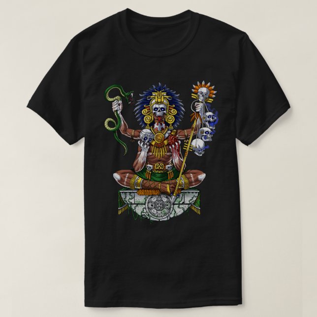 Aztec Shaman T-Shirt (Design vorne)