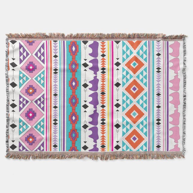 "Aztec South West Pattern" Decke (Vorderseite)