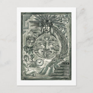 Aztec Spirit Postkarte