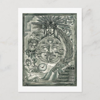 Aztec Spirit Postkarte