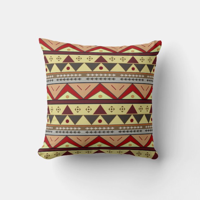 Aztec Style Pillow Kissen (Vorderseite)
