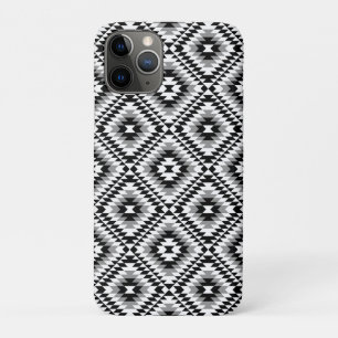 Aztec Stylized BW+Gray Symbol Pattern Case-Mate iPhone Hülle