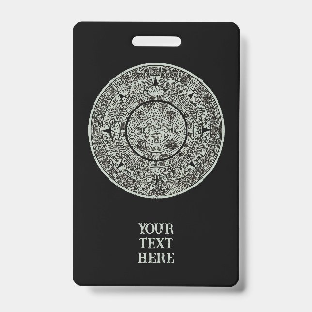 Aztec Sun Stone Maya Kalender 1 Ausweis (Vorderseite)