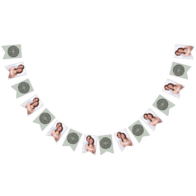Aztec Sun Stone Maya Kalender 1 Wimpelkette (Alle)