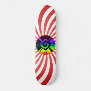 Aztec-Symbol Skateboard