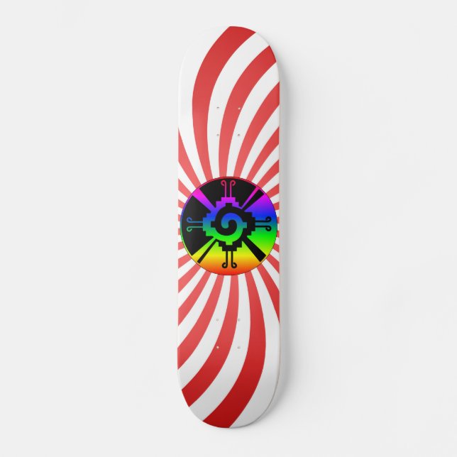 Aztec-Symbol Skateboard (Vorderseite)