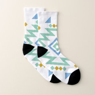 Aztec Tribal Art Mehrfarben-Multiprint-Socken Socken