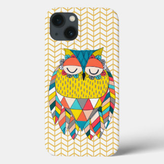 Aztec Tribal Modern Owl Illustration Samsung Hinwe Case-Mate iPhone Hülle