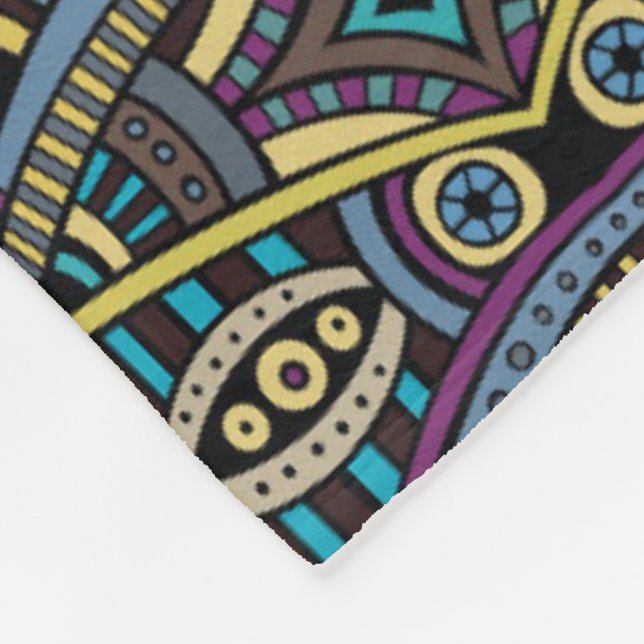 Aztec Tribal Muster Wohngestaltung werfen Decke (Ecke)