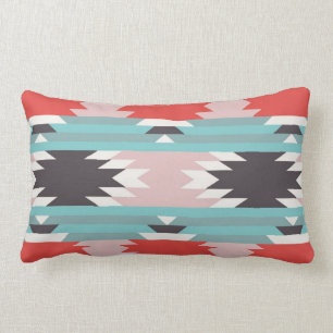 Aztec Tribal Pattern Indianerprinzen Lendenkissen