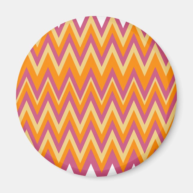 Aztec Tribal ZigZag Magnet (Vorne)