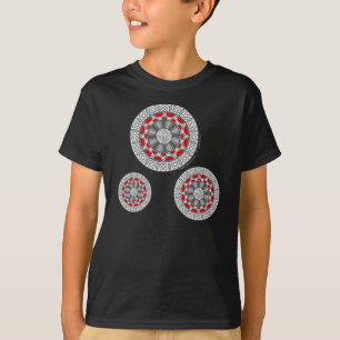Aztec trifft Alien Kid's and Baby Dark Shirt
