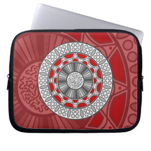 Aztec trifft Alien Laptop Case