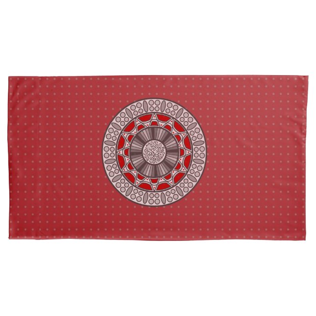 Aztec trifft Alien Pillow Case Kissenbezug (Vorderseite)