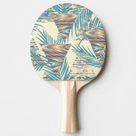 Aztec Tropical Pattern Ping Pong Paddle Tischtennis Schläger