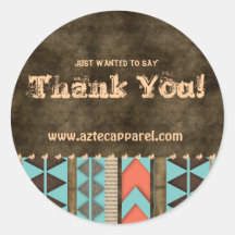 Aztec Vielen Dank für Ihren Aufkleber