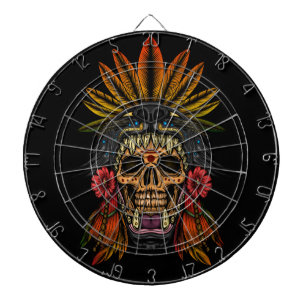 Aztec Warrior Dartscheibe