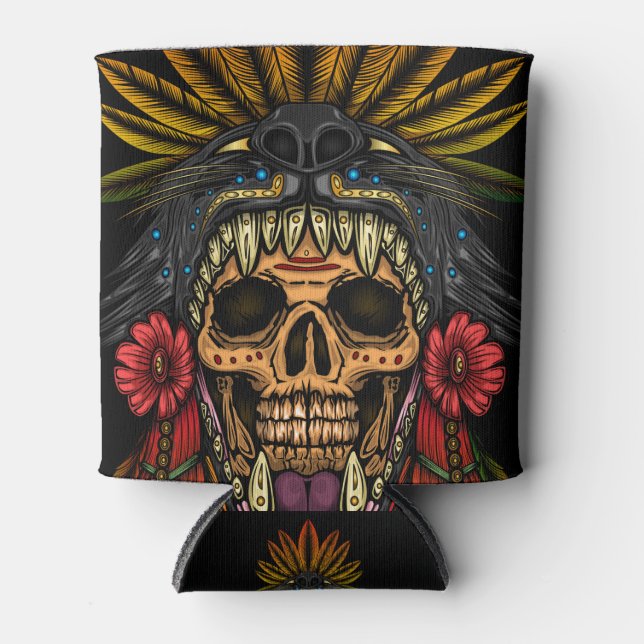 Aztec Warrior Dosenkühler (Vorderseite)