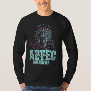 Aztec Warrior King Mexico National Aztec Mayas 6 T-Shirt