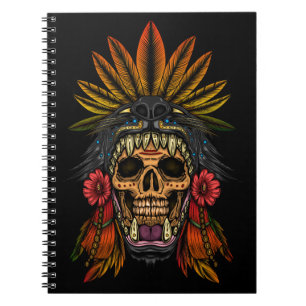 Aztec Warrior Notizblock