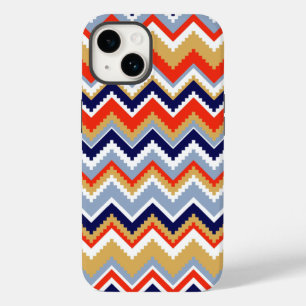 Aztec Zickzack #11 @ VictoriaShaylee Case-Mate iPhone Hülle