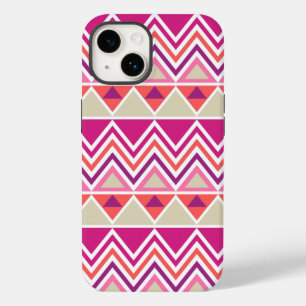 Aztec Zickzack #12 @ VictoriaShaylee Case-Mate iPhone 14 Hülle