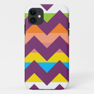 Aztec Zickzack Zigzag Streifenmuster 9 iPhone 11 Hülle