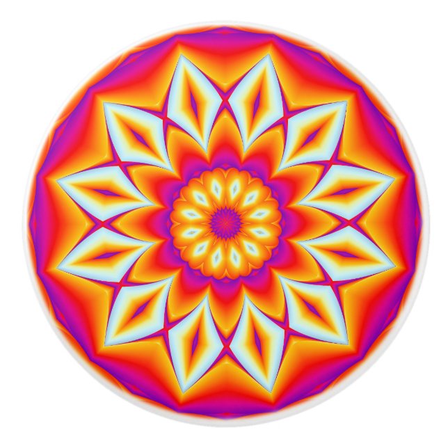 Aztecc Keramik-Griff Keramikknauf (Vorderseite)