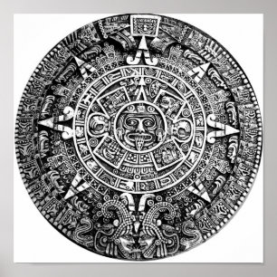 Aztekalender Poster
