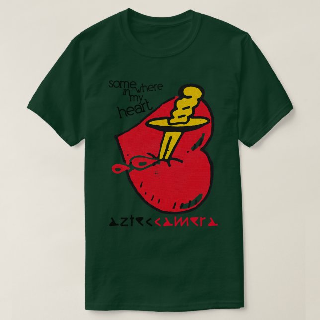 Aztekamera irgendwo in meinem Herzen T-Shirt (Design vorne)