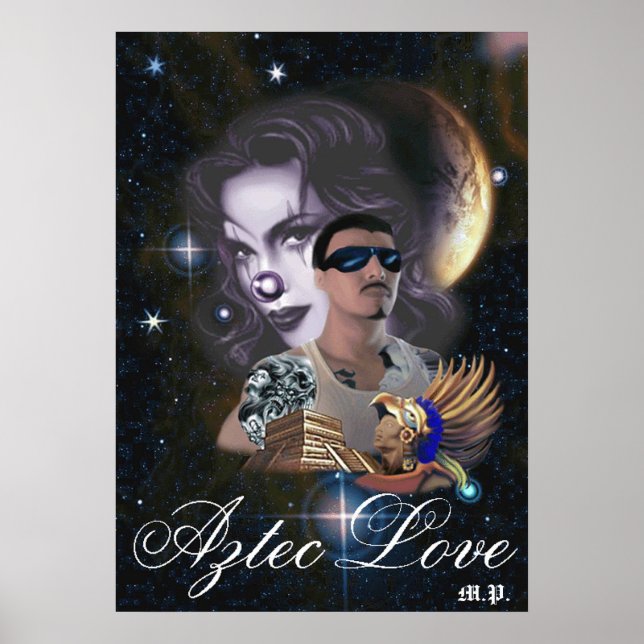 Azteke-Liebe Poster (Vorne)