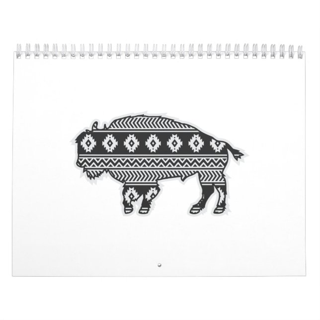 Azteken-Bison Kalender (Titelbild)