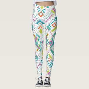 Azteken-geometrisches Muster Leggings